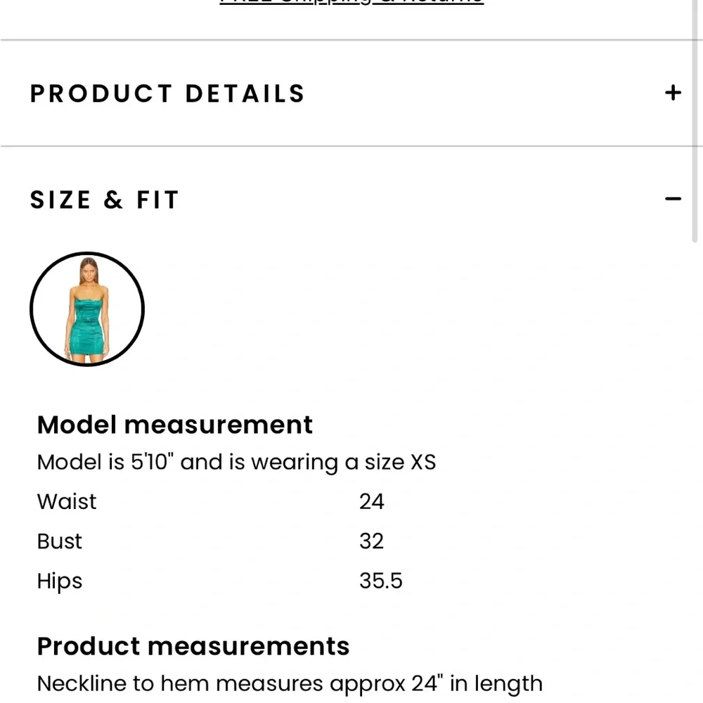 Superdown medium strapless. Never worn. - Picture 3 of 4